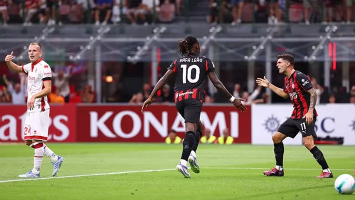 AC Milan vs SSC Bari Timeline AC Milan vs SSC Bari Timeline